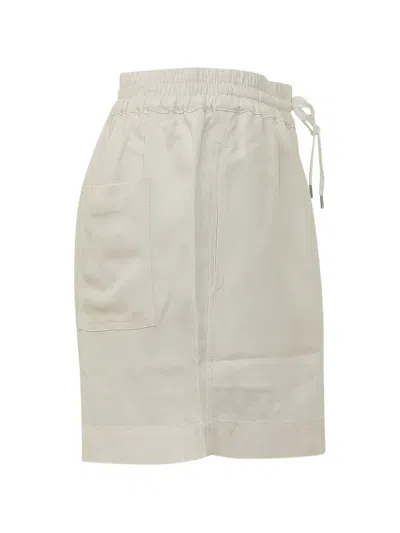 Studio Nicholson Karya Elasticated Drawstring Shorts In Gray