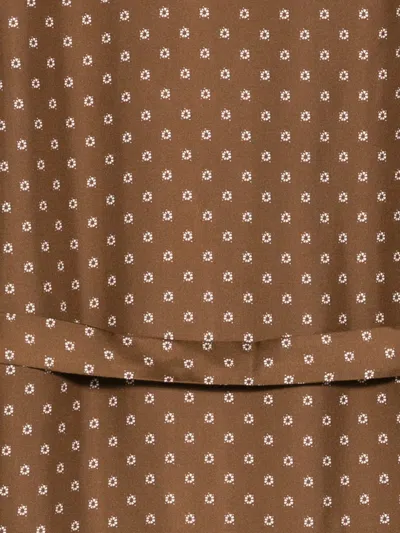 Max Mara Geometric-print Blouse In Multi