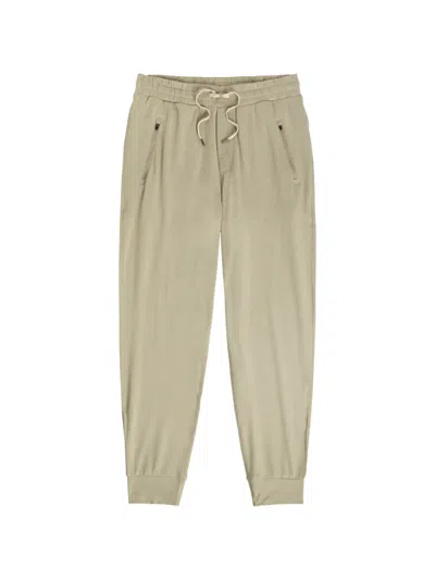 Vuori Ponto Performance 28 Stretch-jersey Sweatpants In Yellow