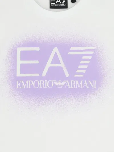 Ea7 Logo-print T-shirt In Multi