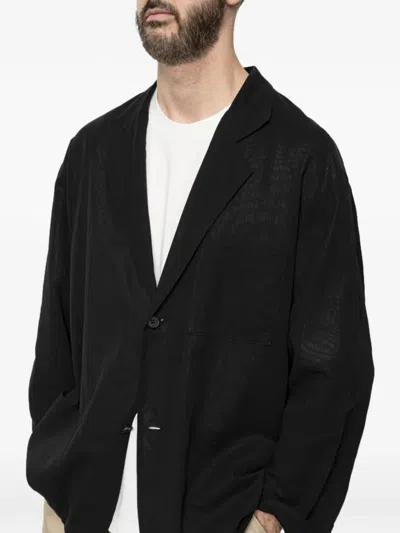 Still By Hand Oversized Jacket In Black