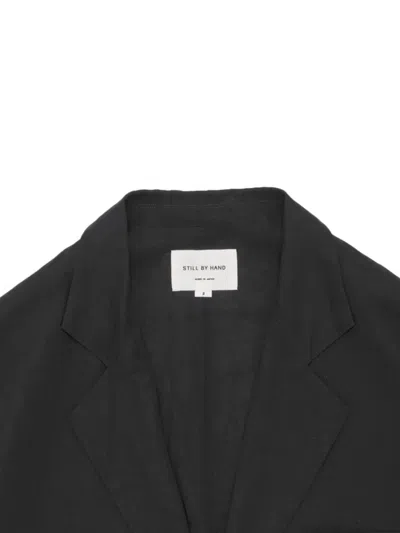 Still By Hand Oversized Jacket In Black