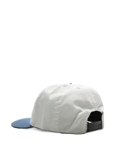 By Parra Sporte Five-panel Cap In White