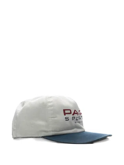 By Parra Sporte Five-panel Cap In White