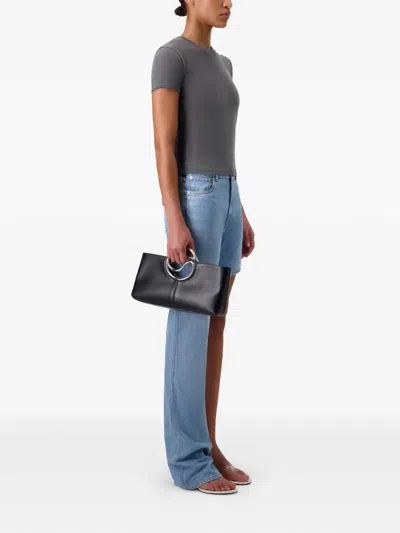 Coperni Logo-print Cropped T-shirt In Gray