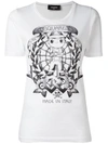 Dsquared2 White Cotton T-shirt With Frontal Print