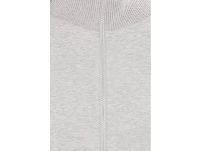 Norma Kamali Oversized Turtle Bomber Jacket In Gray