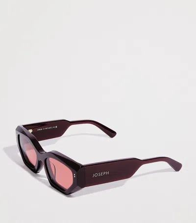 Joseph Cat Eye Souk Sunglasses In Black