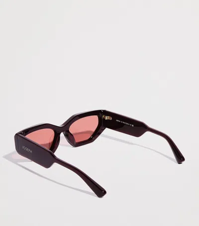 Joseph Cat Eye Souk Sunglasses In Black