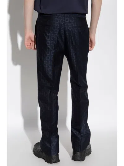 Givenchy Monogram Wool Tailored Pants In Black