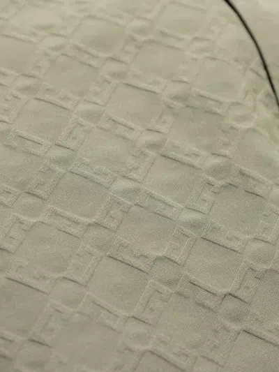 Givenchy Monogram-embossed Trousers In Green