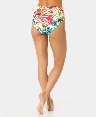 Cece Belted High Rise Bottom In Multi
