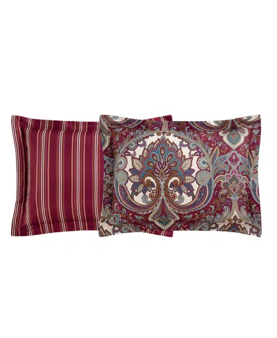 Macy's Sunham Isabella 8-pc. Comforter Sets In Red