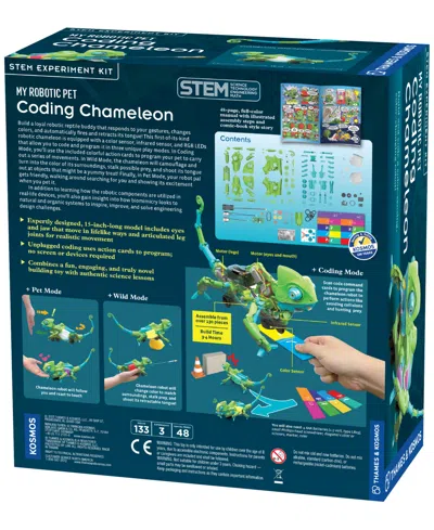 Thames & Kosmos My Robotic Pet Coding Chameleon In Brown