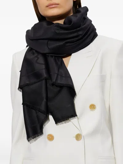 Givenchy Fringed Scarf In Pattern