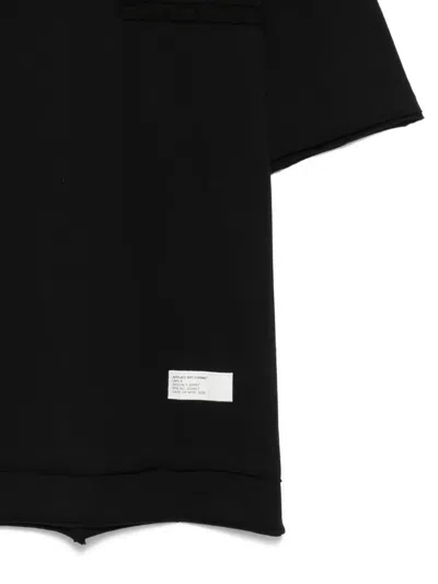Applied Art Forms Decon T-shirt In Black