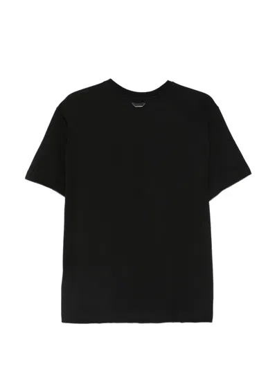 Ader Error Short-sleeve T-shirt In Black