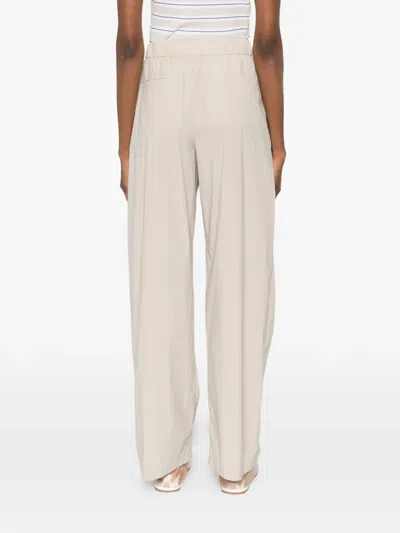 Herno Drawstring Elasticated-waist Trousers In Neutral