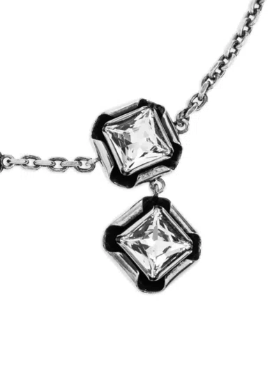 Givenchy Crystal-embellished Square-cut Necklace In Pattern