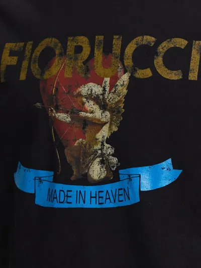 Fiorucci Graphic-print T-shirt In Black