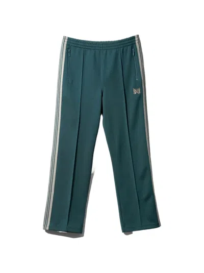 Needles Poly Smooth Track Pants In Green