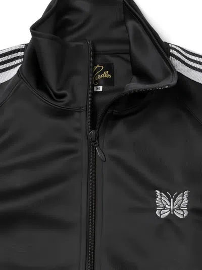 Needles Butterfly-embroidered Side-stripe Jacket In Pattern