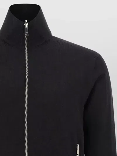 Prada Reversible Virgin Wool And Re-nylon Jacket In Black