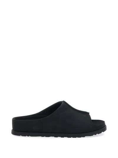 Ugg Otzo Flat Sole Open Toe Sandals In Black