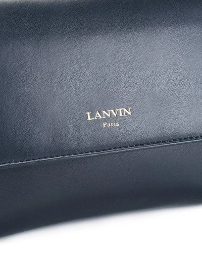 Shop Lanvin Mini Sugar Shoulder Bag - Blue