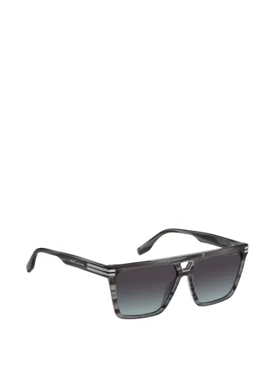 Marc Jacobs Square-frame Sunglasses In Gray