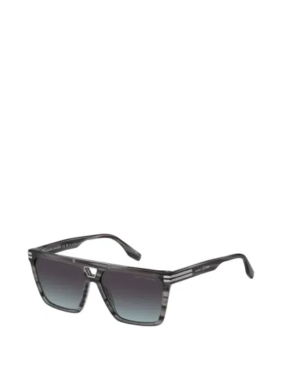 Marc Jacobs Square-frame Sunglasses In Gray