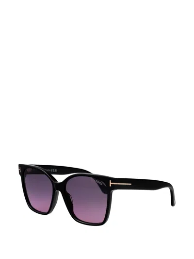 Tom Ford Geometric-frame Sunglasses In Multi