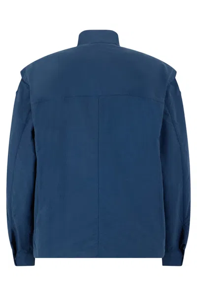 K-way Orian Flap-pocket Zip-up Jacket In Blue