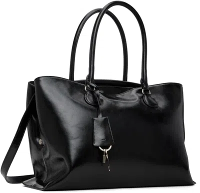 Osoi Black Shell Brot Large Bag In Black