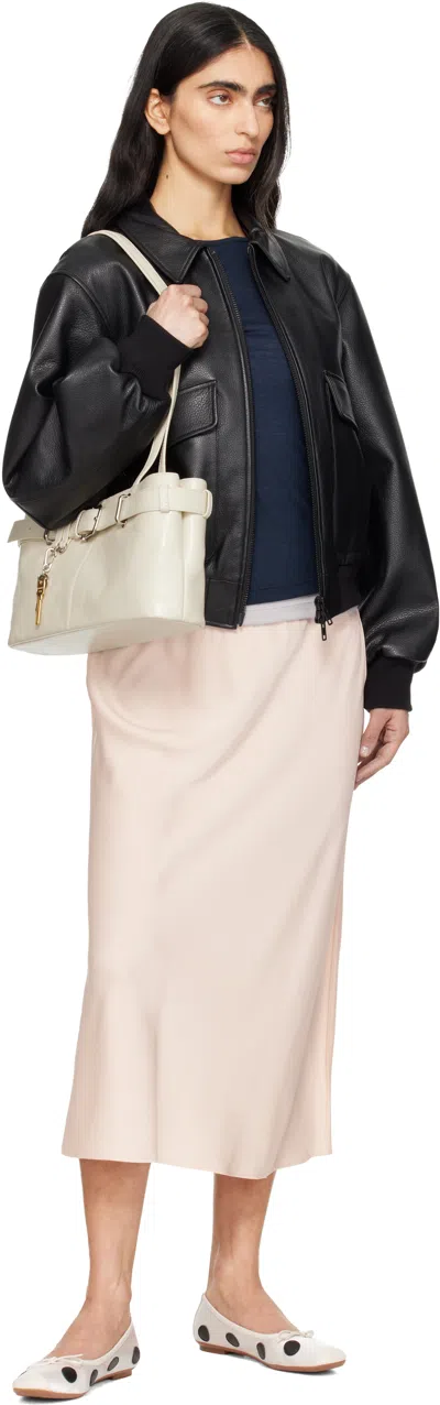 Osoi Mini Shoulder Bag With Decorative Belt In Neutral