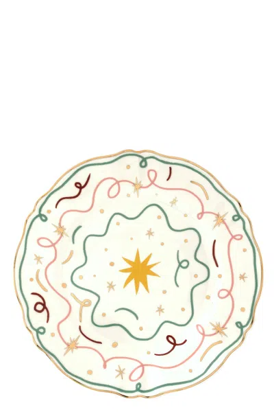 Bitossi Stella Round Platter In White