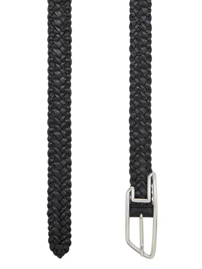 Diesel Braided Belt In Pattern