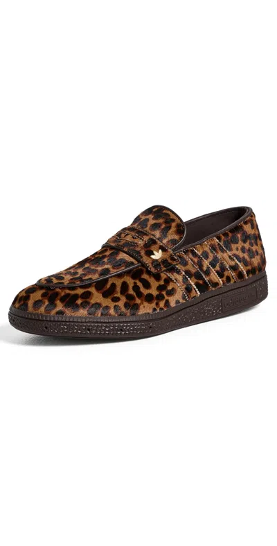 Adidas Originals Handball Spezial Loafers Magic In Animal Print