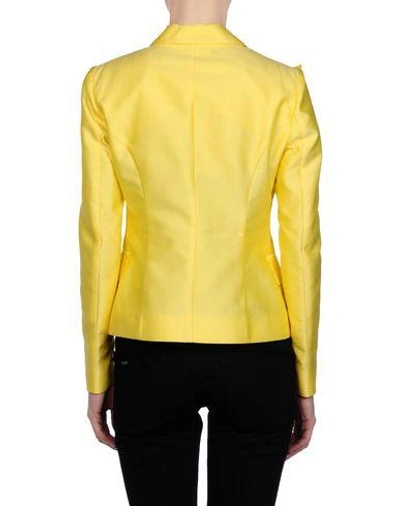 Shop Emanuel Ungaro Blazers In Yellow