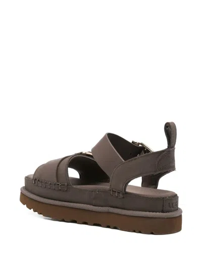 Ugg Brown Open-toe Sandals In Brown