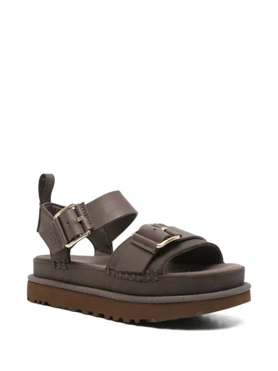 Ugg Brown Open-toe Sandals In Brown