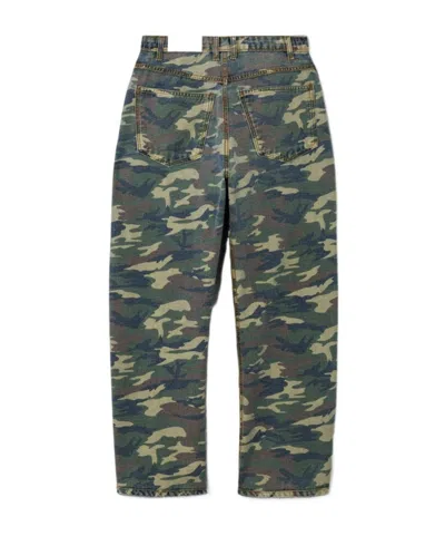 Re/done Patch-pocket Trousers In Blue