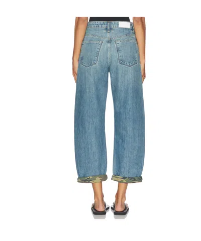 Re/done Patch-pocket Trousers In Blue