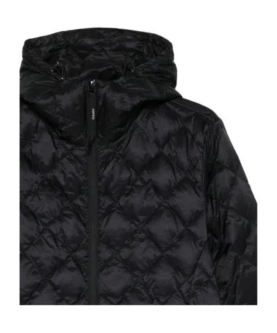 Aspesi Black Polyamide Sakamoto Jacket In Black