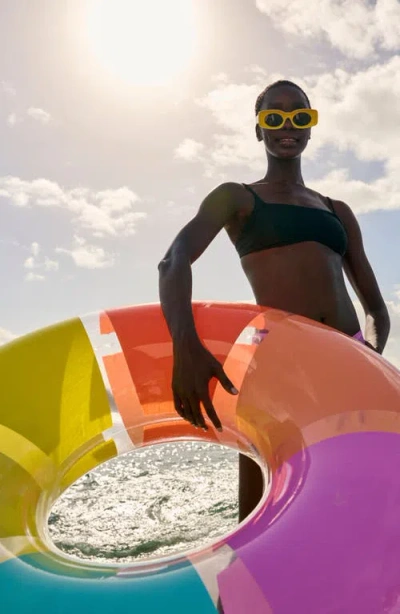 Sunnylife Rainbow Gloss Pool Ring In Multi
