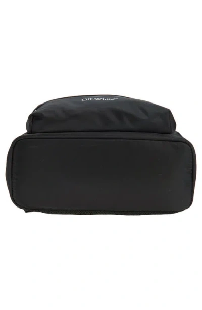 Off-white Classic Dome Nylon Backpack In Black