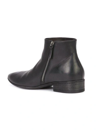 Shop Marsèll Ankle Zip Boots In Black