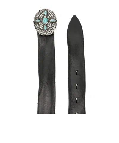 Orciani Pointed Belt In Gold