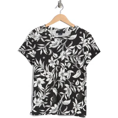 Sanctuary Cotton Blend Pocket T-shirt In Black