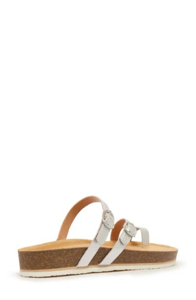 Frankie4 Blake Slide Sandal In Silver